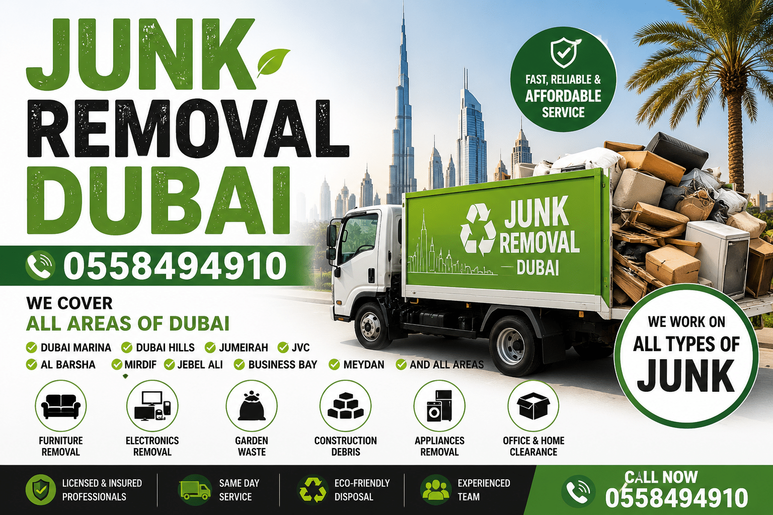 Garbage Removal Dubai Motor City
